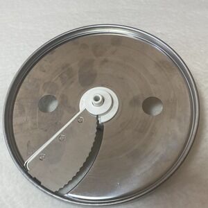 KitchenAid Food Processor Parts Adjustable Slicing Disk Thin to Thick Stainless